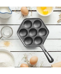 Cast Iron Danish Aebleskiver Pan