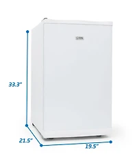 2.8 Cu.Ft. Upright Freezer - White