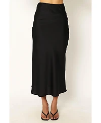 Petal and Pup Women's Nellie Satin Midi Skirt