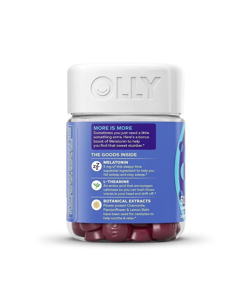 Olly Extra Strength Sleep Gummies Blackberry, 50 Count