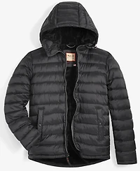 Hawke & Co. Men's Sherpa Lined Hooded Puffer Jacket