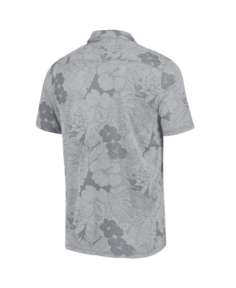 Tommy Bahama Men's Gray Kentucky Wildcats Miramar Blooms Polo Shirt