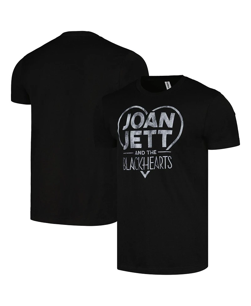 HiFi Entertainment Men's and Women's Black Joan Jett The Blackhearts T-Shirt