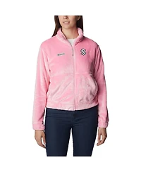Columbia Women's Pink Seattle Kraken Fire Side Full-Zip Jacket