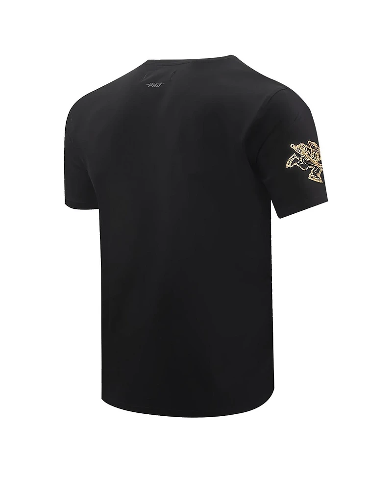 Pro Standard Men's Black Minnesota Wild Wordmark T-Shirt