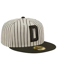 New Era Men's Gray/Black Frisco RoughRiders Theme Night 59FIFTY Fitted Hat