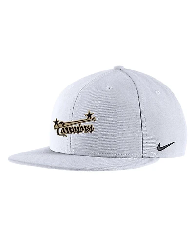 Nike Men's White Vanderbilt Commodores Vault Pro Snapback Hat