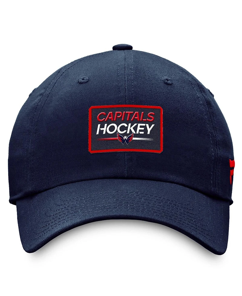 Fanatics Men's Navy Washington Capitals Authentic Pro Prime Adjustable Hat
