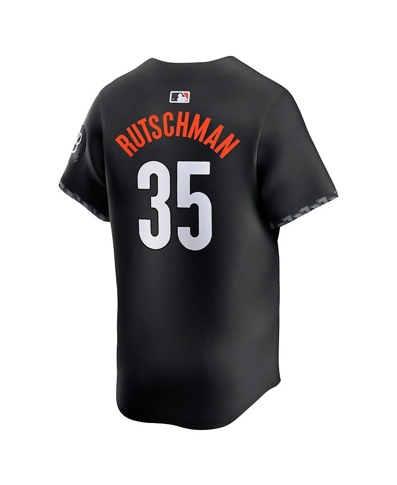 Nike Men's Adley Rutschman Black Baltimore Orioles City Connect Limited Player Jersey