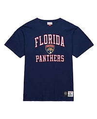 Mitchell & Ness Men's Navy Florida Panthers Legendary Slub T-Shirt
