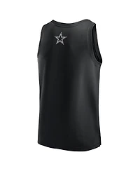Fanatics Men's Black Dallas Cowboys Elements Tank Top