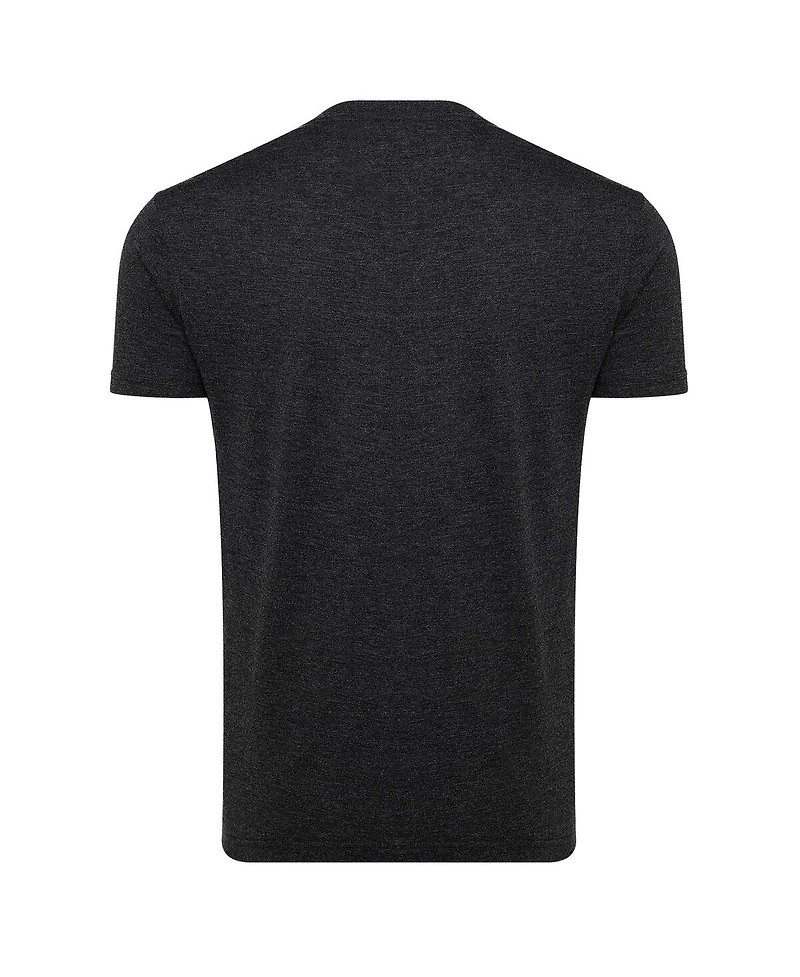 Sportiqe Men's and Women's Heather Black Boston Celtics Comfy Super Soft Tri-Blend T-Shirt