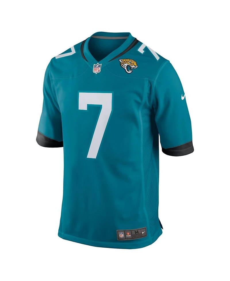 Nike Men's Brian Thomas Jr Teal Jacksonville Jaguars 2024 Nfl Draft First Round Pick Player Game Jersey