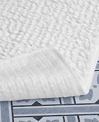 Laura Ashley Butter Chenille Bath Mat, 17" x 24"