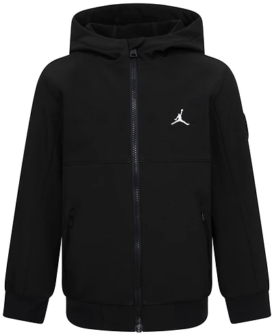 Jordan Big Boys Soft Shell Hooded Jacket