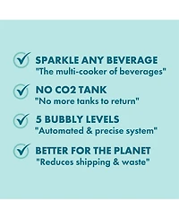 Soda Maker Beverage System，White