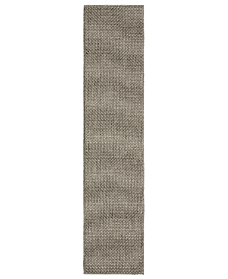 Oriental Weavers Caicos CA01N 1'10x7'6 Runner Area Rug