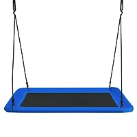 Slickblue Toddler Outdoor Platform Tree Swing with Heavy-Duty Straps and Comfortable Seat