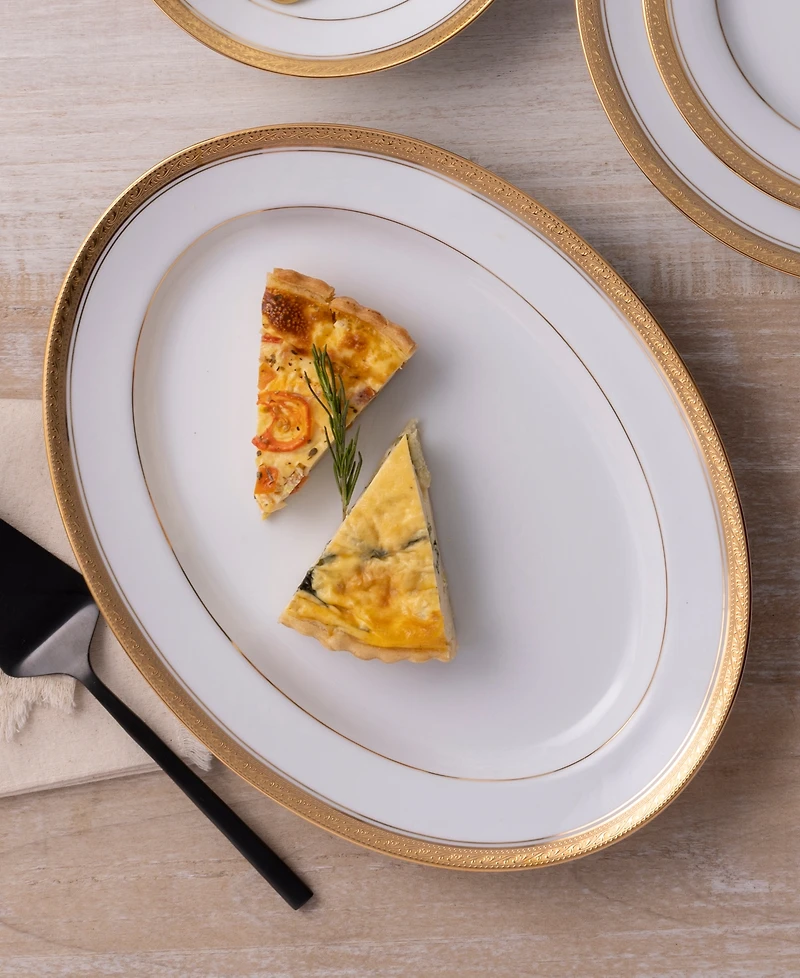 Noritake Crestwood Gold Oval Platter