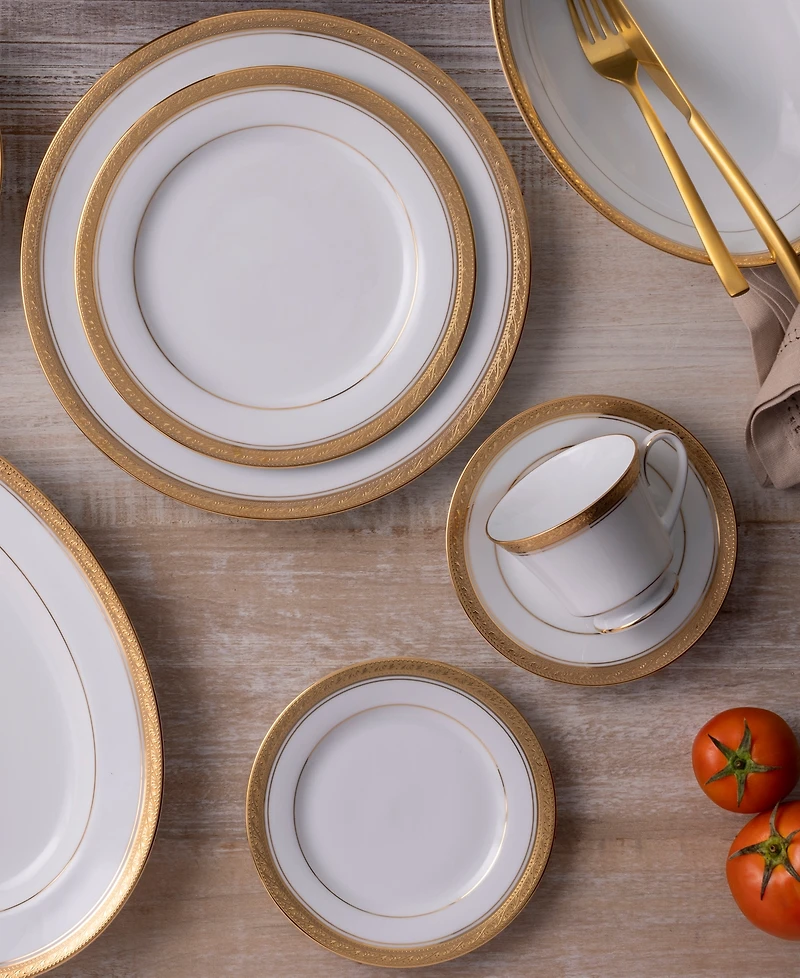 Noritake Crestwood Gold 5-Piece Place Setting, Service for 1