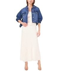 1.state Women's A-Line Pull-On Maxi Skirt