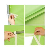InstaHibit Universal Privacy Sidewall UV30+ Fits 10x10ft Canopy Gazebo 2 Pieces