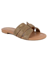 Juicy Couture Women's Zimie Slip-On Flat Sandals