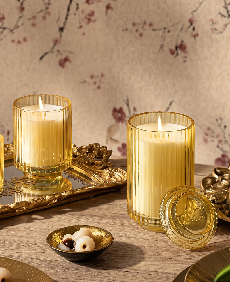 La Jolie Muse Amelie Candle, Tahitian Lychee, 11 oz