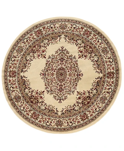 Closeout! Km Home Pesaro 5'3"x5'3" Round Area Rug