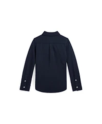 Polo Ralph Lauren Toddler and Little Boys Featherweight Cotton Mesh Shirt