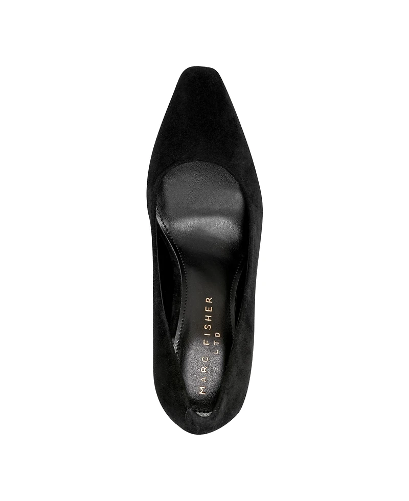 Marc Fisher Ltd Women's Yalina Slip-On Block Heel Dress Pumps