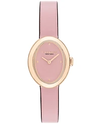Coach Women's Blush Sammy Leather Watch 22.5mm