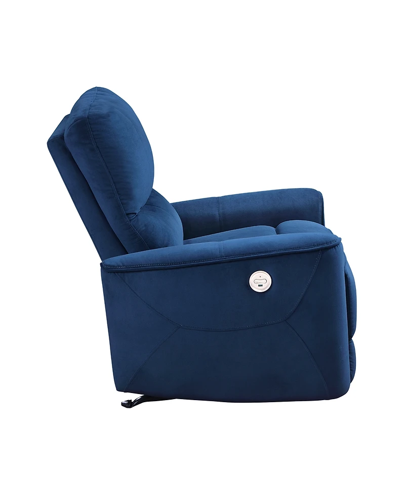 Homelegance White Label Elevated 35" Power Rocker Reclining Chair