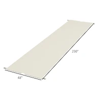 Uv-Blocking Splashproof Pergola Canopy for 10'x11.8' Shelters