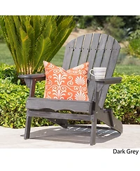 Streamdale Furniture Rustic Adirondack Chair Acacia Wood, Foldable, Traditional Slats