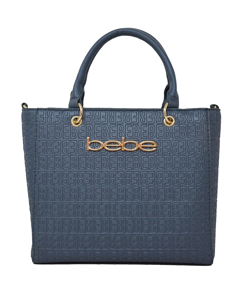 Bebe Celia Embossed Top Handle Crossbody Bag