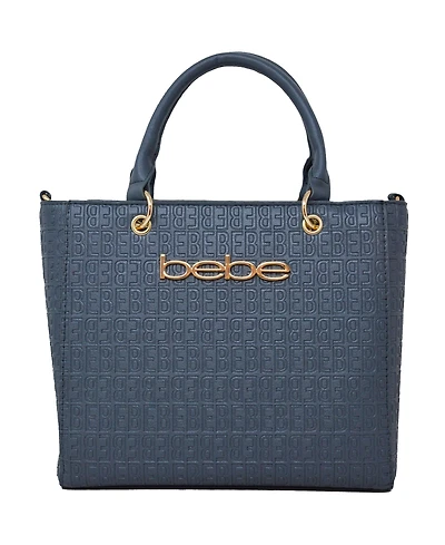 Bebe Celia Embossed Top Handle Crossbody Bag