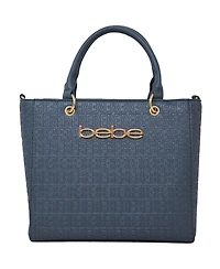 Bebe Celia Embossed Top Handle Crossbody Bag