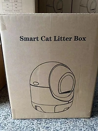 Streamdale Smart Pet Cat Litter Box with Odor Control & App