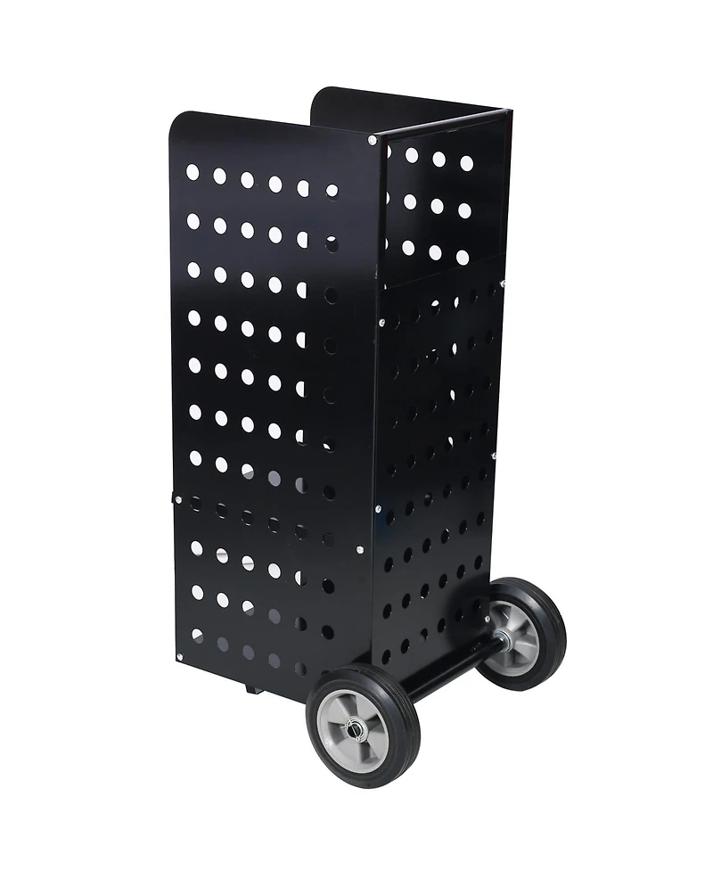 Streamdale Furniture Xl Fireplace Wood Carriage Durable Storage and Transport Solution
