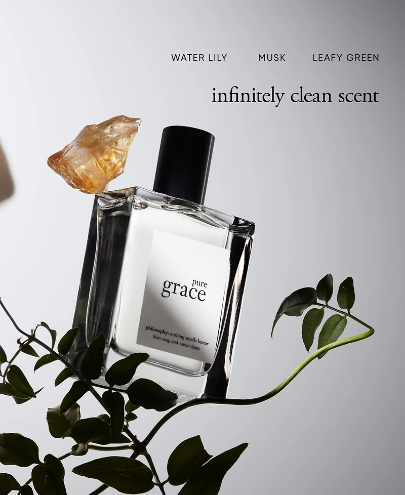 philosophy pure grace spray fragrance eau de toilette, 2 oz