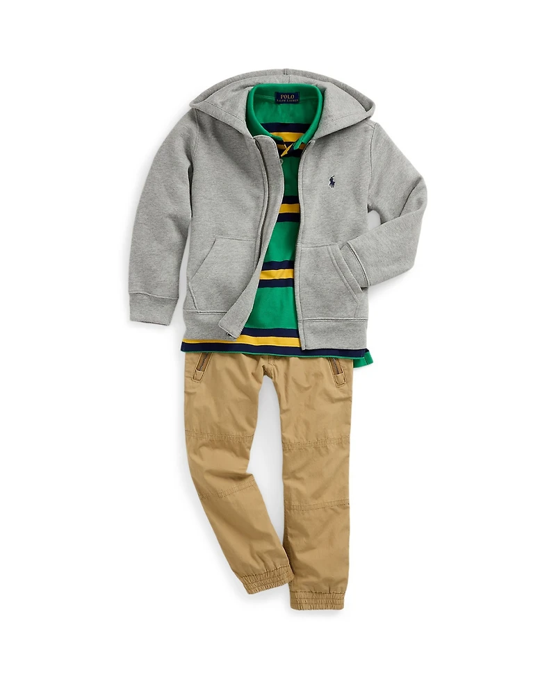 Polo Ralph Lauren Toddler and Little Boys Cotton Poplin Jogger Pant