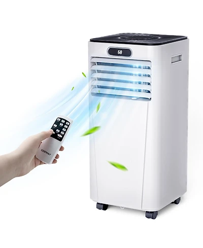 10000 Btu 4-in-1 Portable Air Conditioner with Dehumidifier and Fan Mode