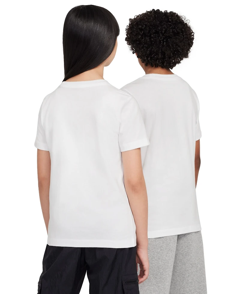 Sportswear Embroidered Logo Graphic T-Shirt