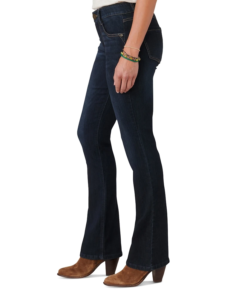 Democracy Petite "Ab"solution Luxe Touch Itty Bitty Bootcut Jeans
