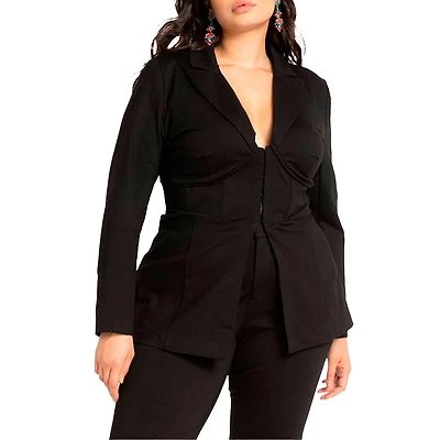 Eloquii Plus Corset Blazer