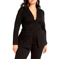 Eloquii Plus Corset Blazer