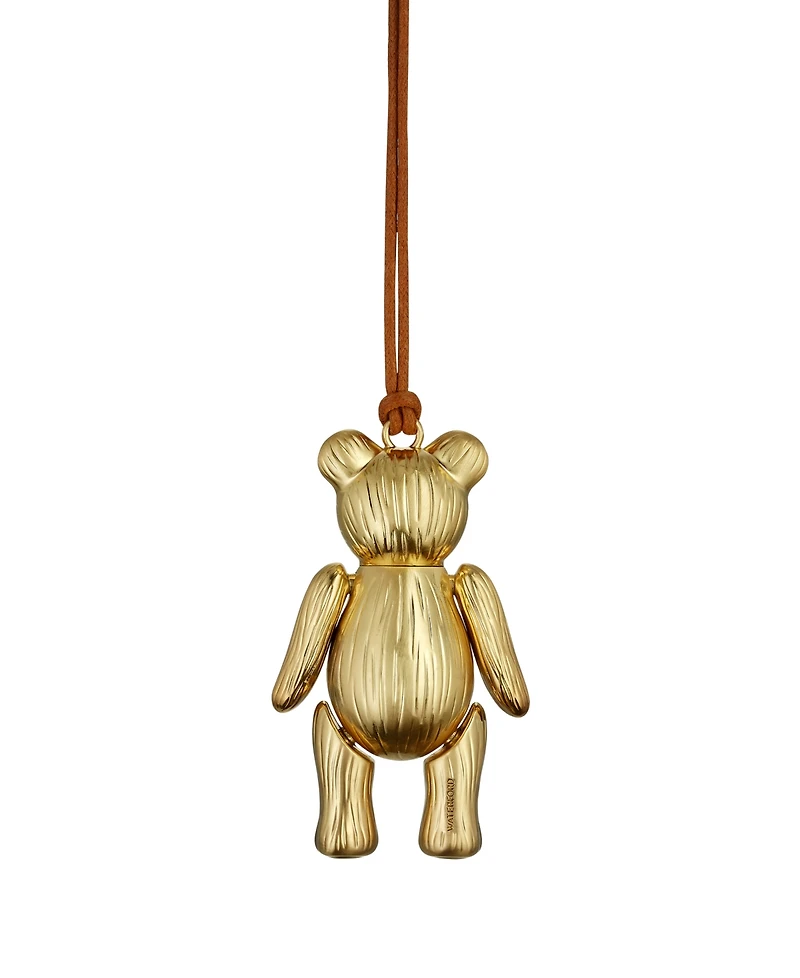 Waterford Christmas Teddy Golden Ornament