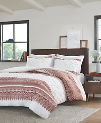 Ink+Ivy Mila Chenille 3-Pc. Comforter Set, Full/Queen