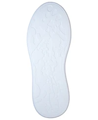 Cools 21 Women's Graze Hidden Lace Perforated Platform Leather Sneakers